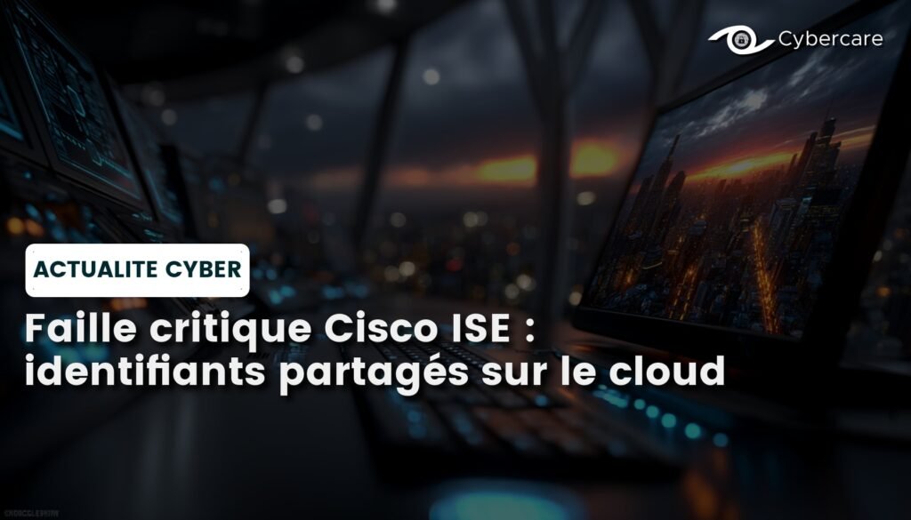 Faille critique Cisco ISE : identifiants partagés sur le cloud