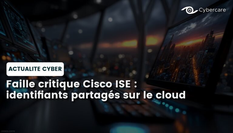 Faille critique Cisco ISE : identifiants partagés sur le cloud