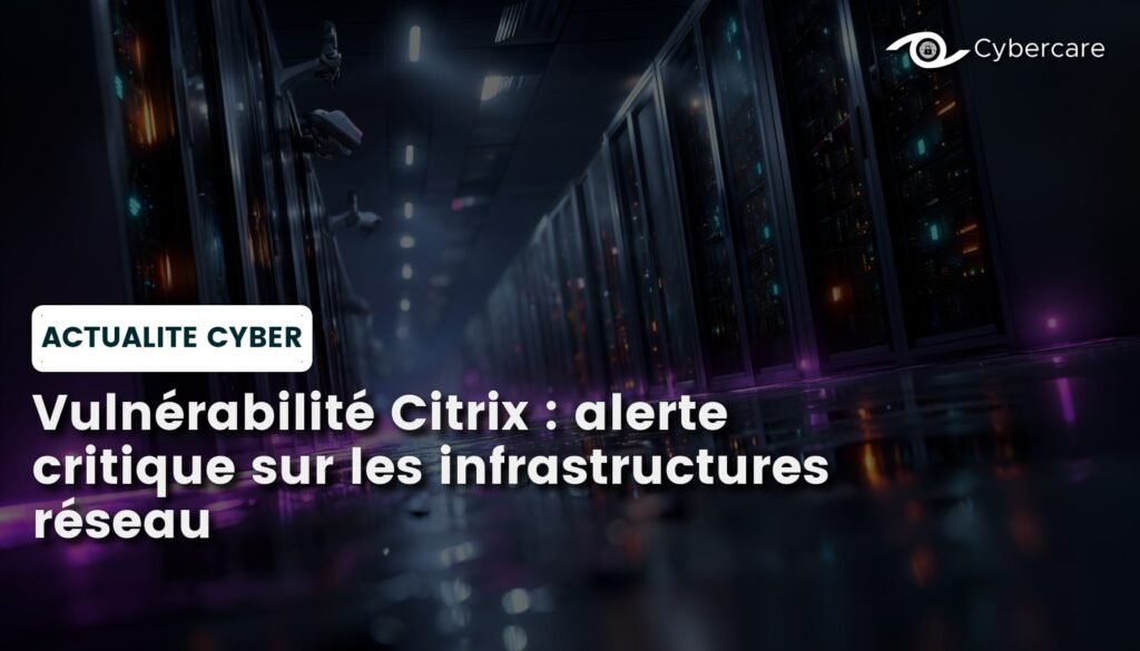 Vulnérabilité Citrix : alerte critique sur les infrastructures réseau