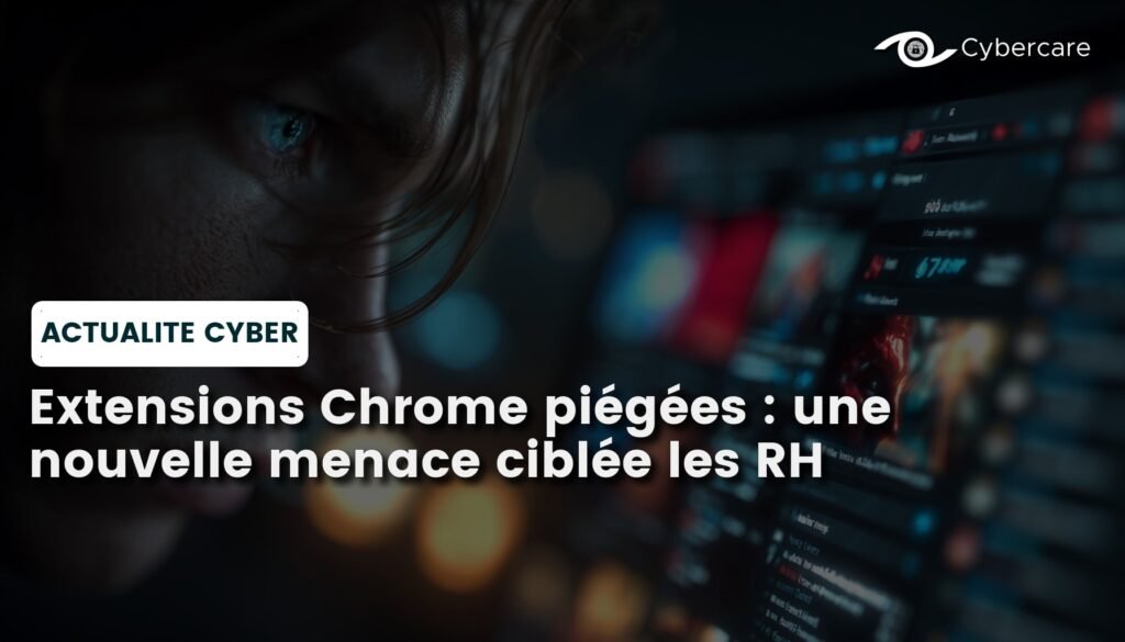 Extensions Chrome piégées : une nouvelle menace ciblée les RH