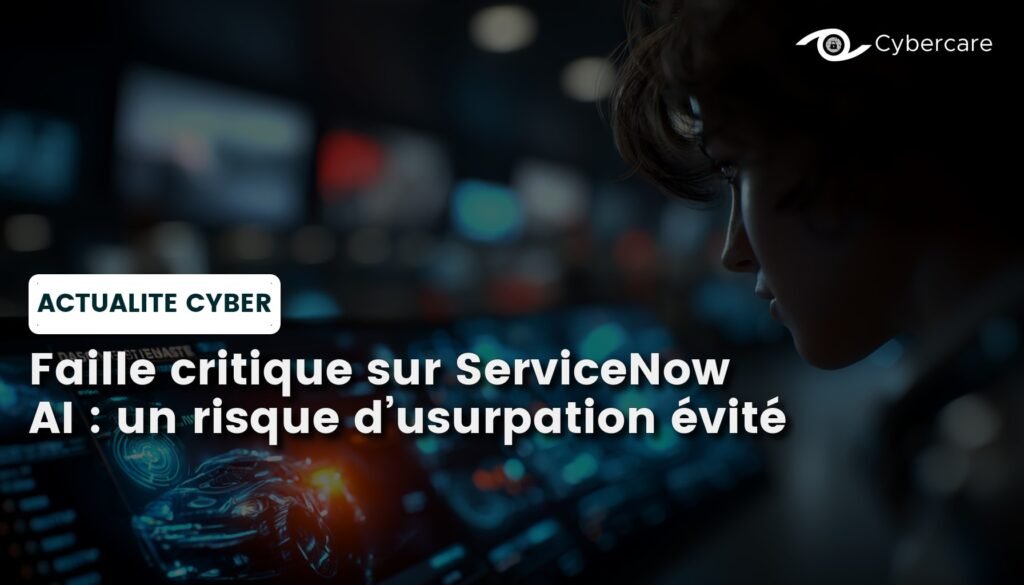 Faille critique sur ServiceNow AI : un risque d’usurpation évité