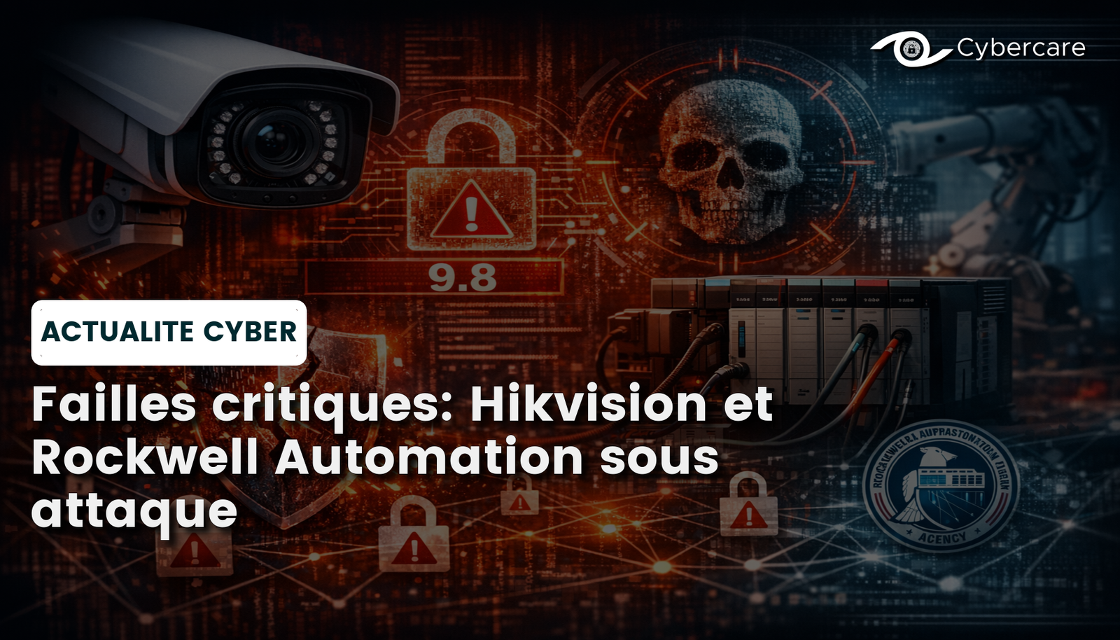 Failles critiques: Hikvision et Rockwell Automation sous attaque