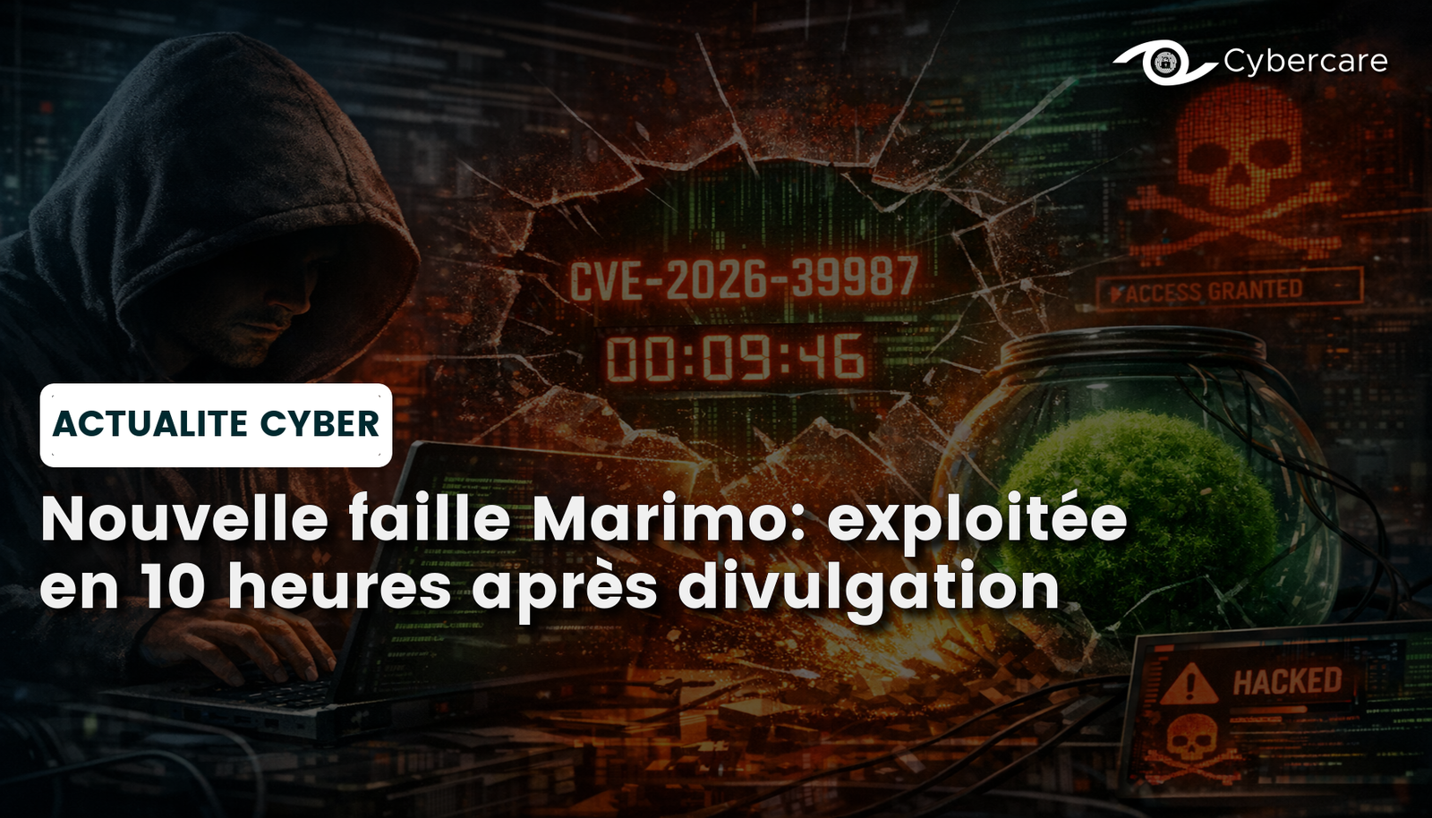 Nouvelle faille Marimo: exploitée en 10 heures après divulgation